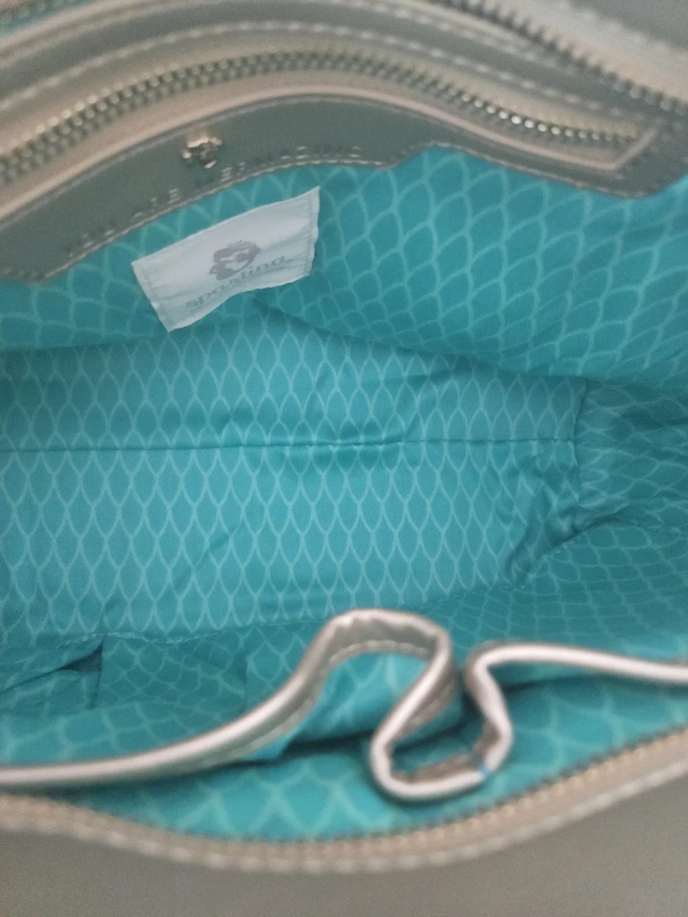 NWT. Spartina 449 Golden Mermaid Medium Tote - Picture 5 of 7